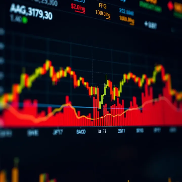 Graph displaying Algo Coin price trends over time with market indicators