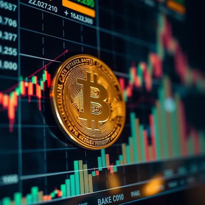 Graph illustrating Bake Coin price fluctuations over time with key market indicators