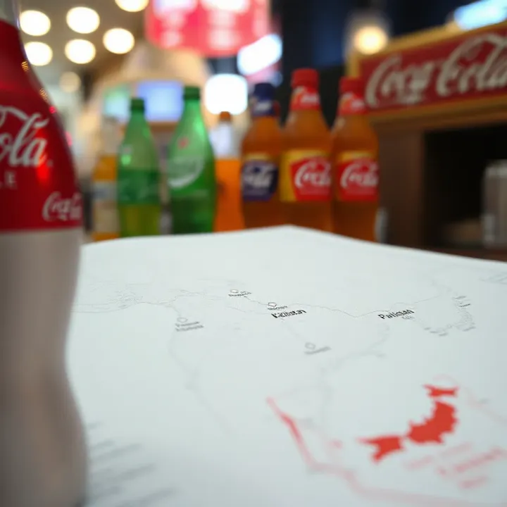 Regional Preferences and Trends in the Beverage Industry Map highlighting beverage industry trends and regional preferences in Pakistan and worldwide