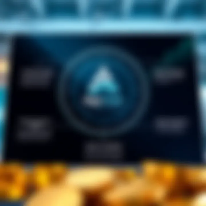 Diagram illustrating factors affecting Algo Coin value including market dynamics and investor sentiment