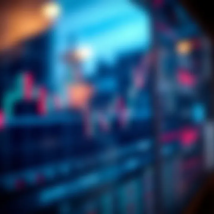 Graph showing Arbitrum price movements with technical indicators