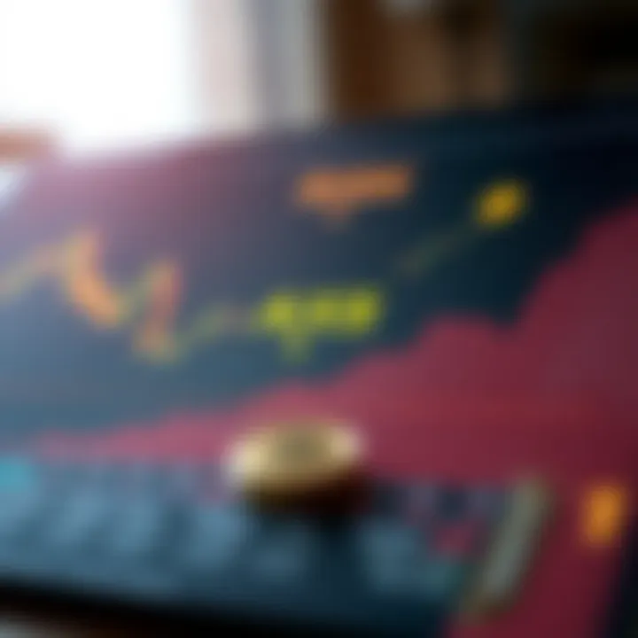 Conceptual chart illustrating potential future growth and risk factors for AXS cryptocurrency