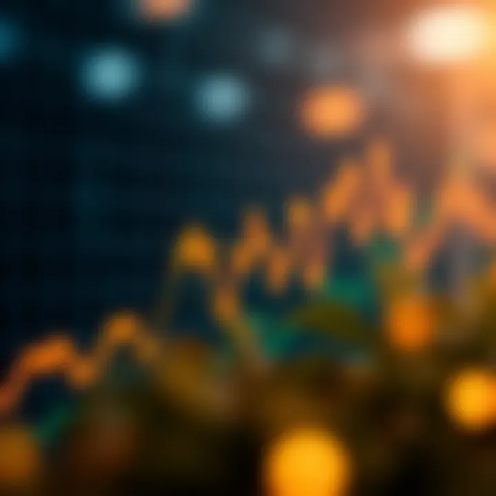 Graph showing the fluctuating price trends of Axie Infinity's AXS token over time