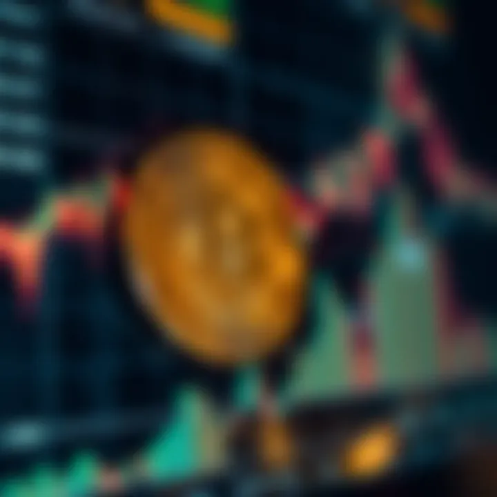 Graph illustrating Bake Coin price fluctuations over time with key market indicators