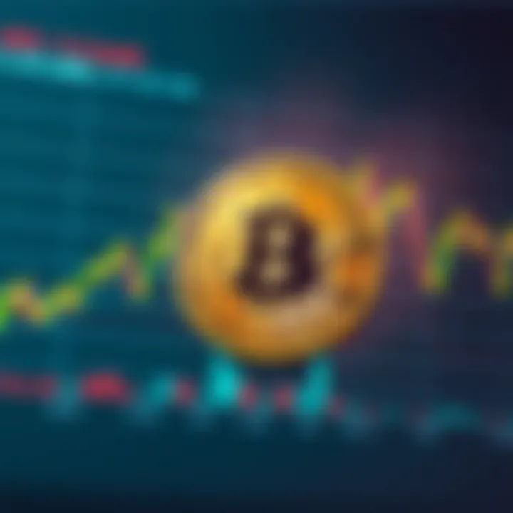 Graph showing Bitcoin Cash price movements over time with key trend indicators