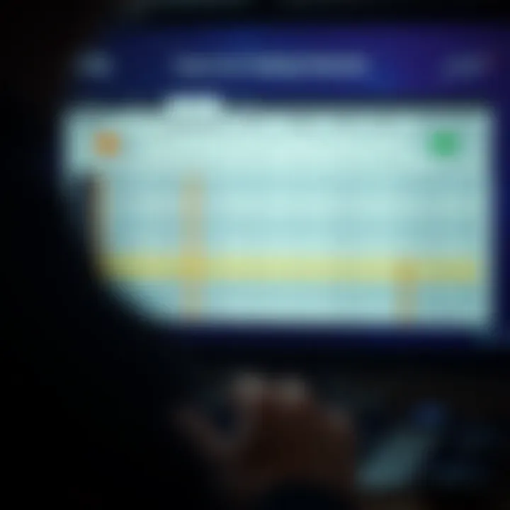 Comparison chart illustrating fee structures and security features of top trading websites