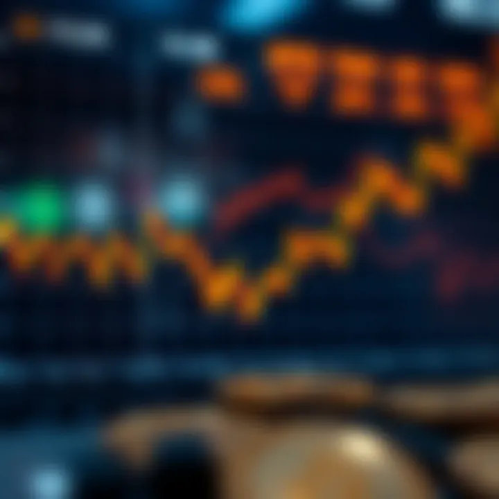 Graph showing upward and downward trends in BGB Coin price over recent months