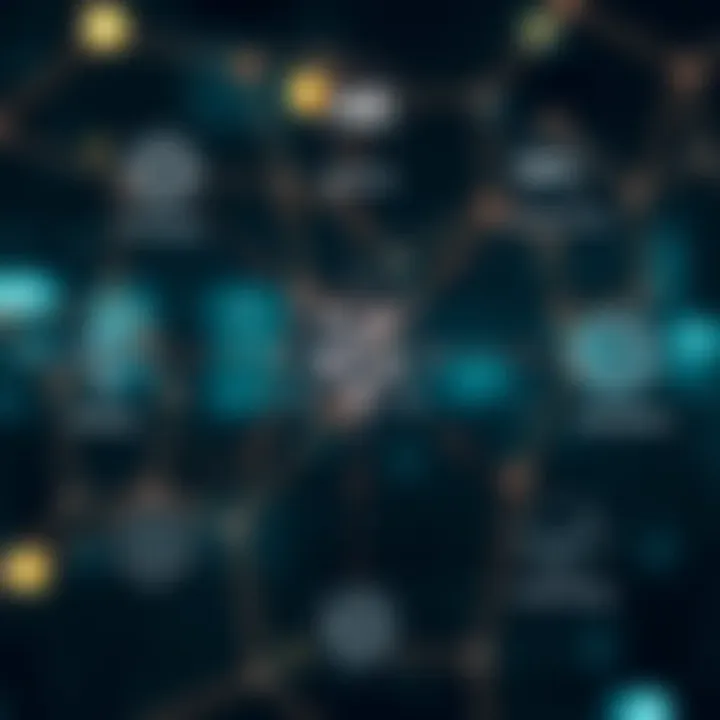 Visual representation of Cardano ecosystem elements influencing cryptocurrency value