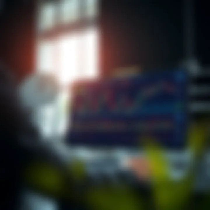 User-friendly interface of a global trading platform showing real-time market charts