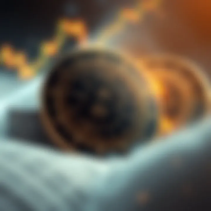 Visual representation of key factors influencing the value of CKB token in the cryptocurrency market