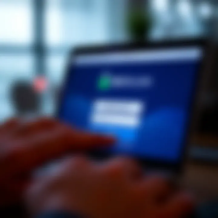 Secure login interface of www.deriv.com displayed on a digital device screen