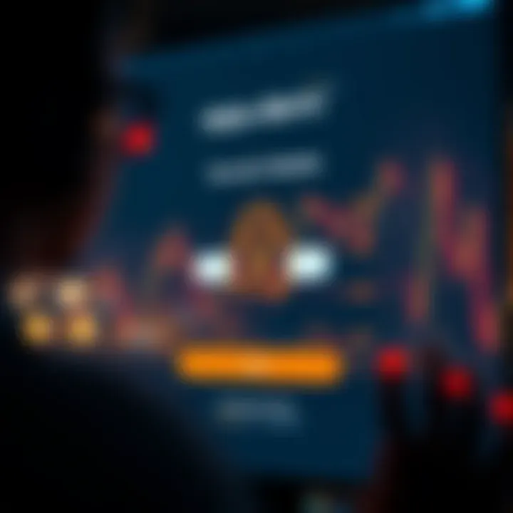 Secure login screen with security features highlighted for app.deriv users