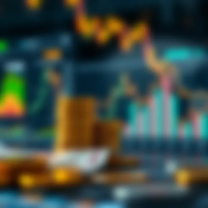Visual representation of currency fluctuations and global market factors impacting gold investment decisions
