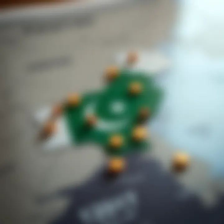 Map highlighting Pakistan with icons representing geopolitical and financial factors impacting currency value