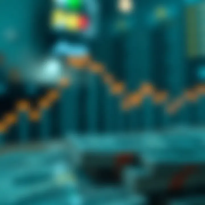 Illustration of economic indicators and government policies influencing the USD to PKR currency value