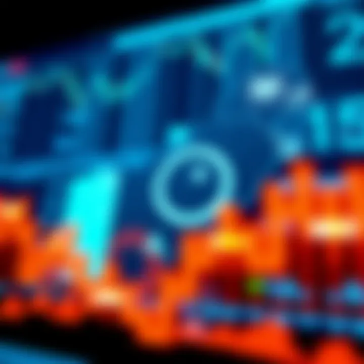 Illustration showing a digital map of Pakistan with forex trading symbols and regulatory icons
