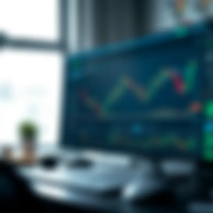 Customizable TradingView dashboard showing various tools like drawing features and market watchlists