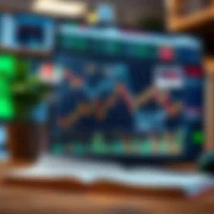 Essential Trading Concepts Explored in PDF Guides Illustration of key trading concepts such as charts, indicators, and market trends represented graphically