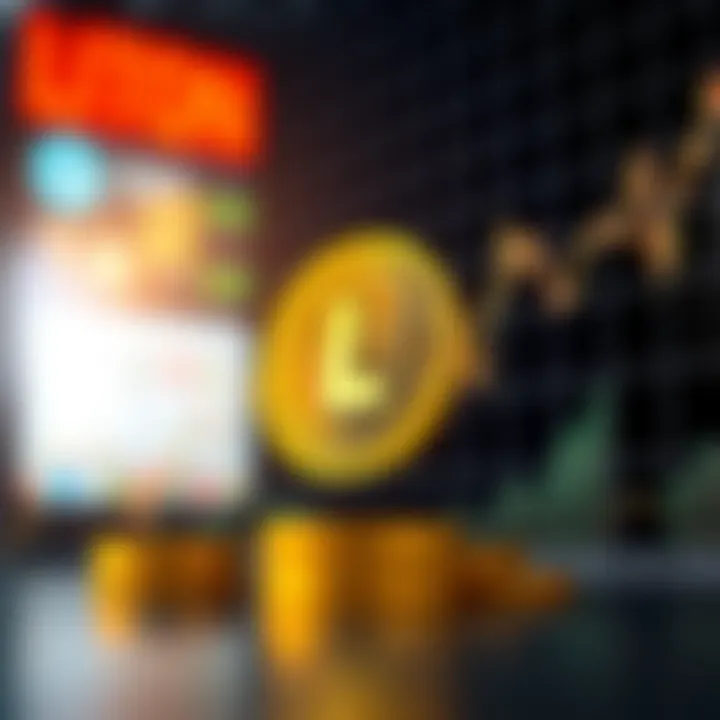 Graph illustrating future outlook and potential price movements of LINK coin in the cryptocurrency market