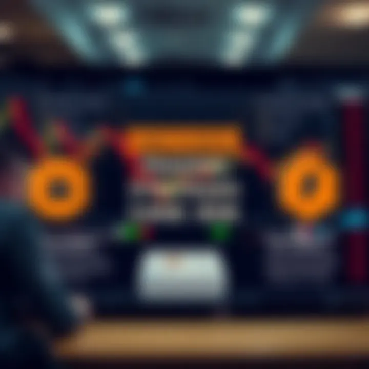 Diagram illustrating forex trading strategies and risk management techniques