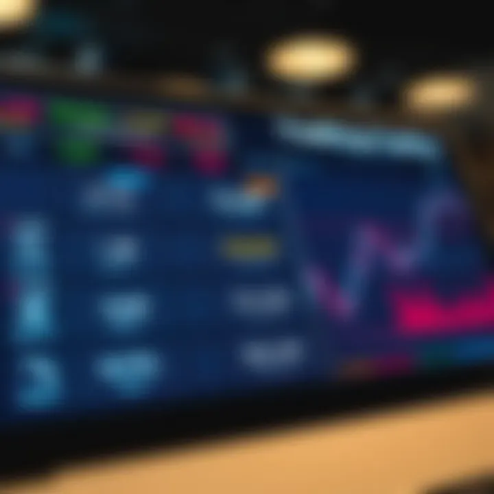 Visual comparison of trading fees and security features across platforms