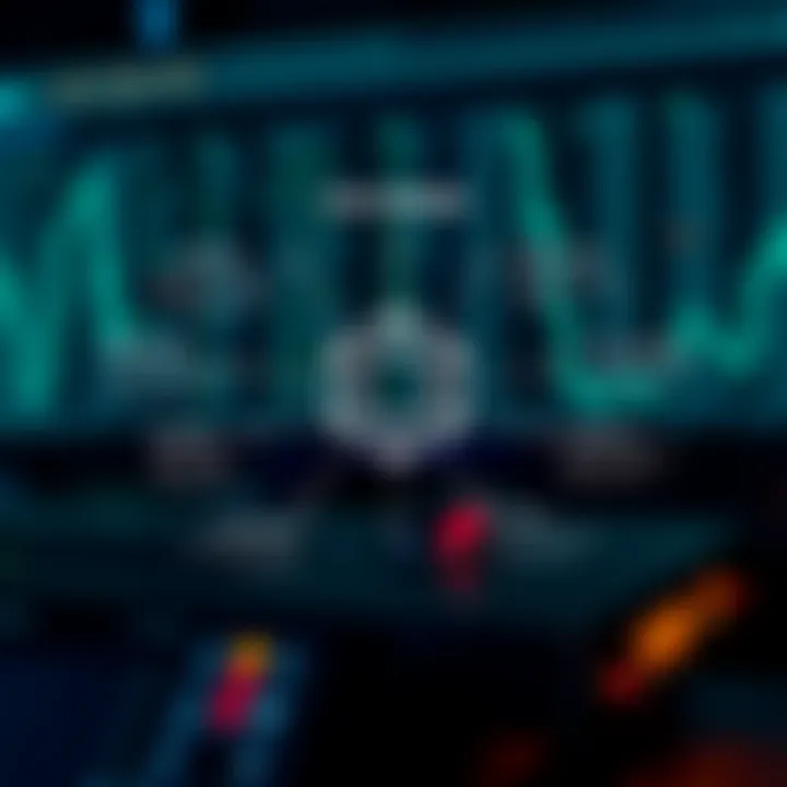 Diagram showing factors influencing Cardano's ADA price including market trends and technological developments