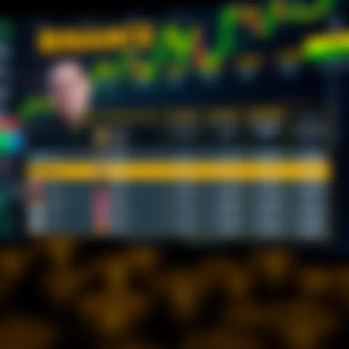 Detailed chart showing Binance minimum deposit amounts for various cryptocurrencies used in Pakistan