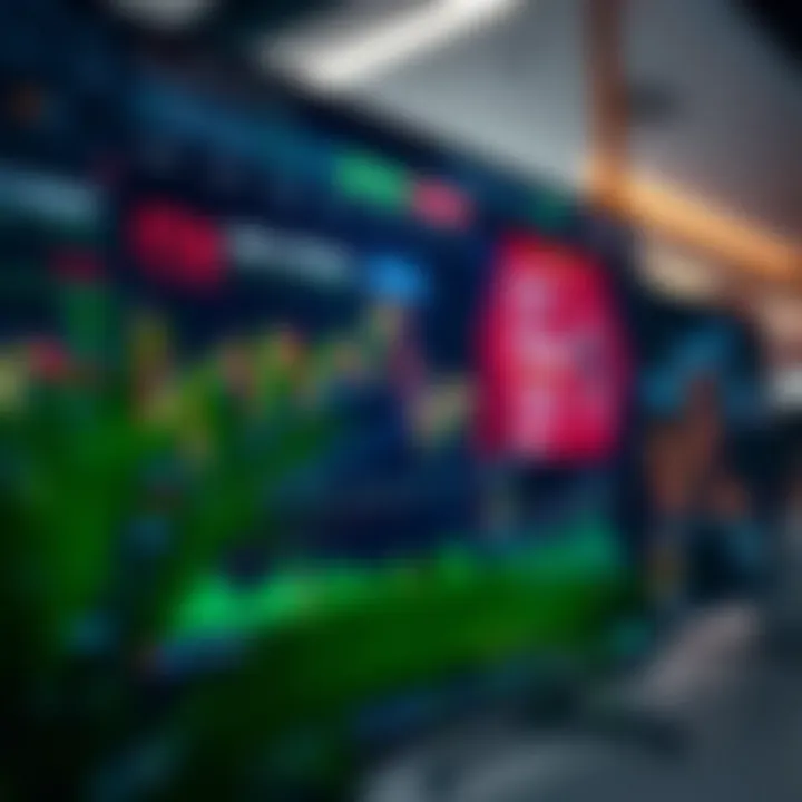Interface of a digital trading platform highlighting copy trading features for investors