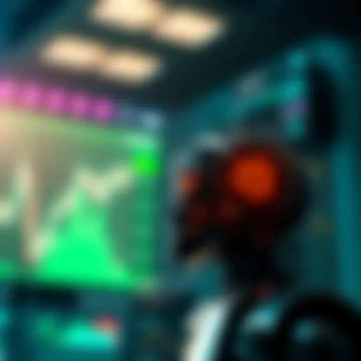 Diagram illustrating the components and workflow of an automated trading bot in financial markets