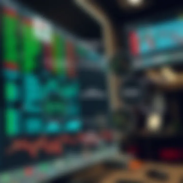 Diagram illustrating various types of trading brokers including market makers and ECN brokers