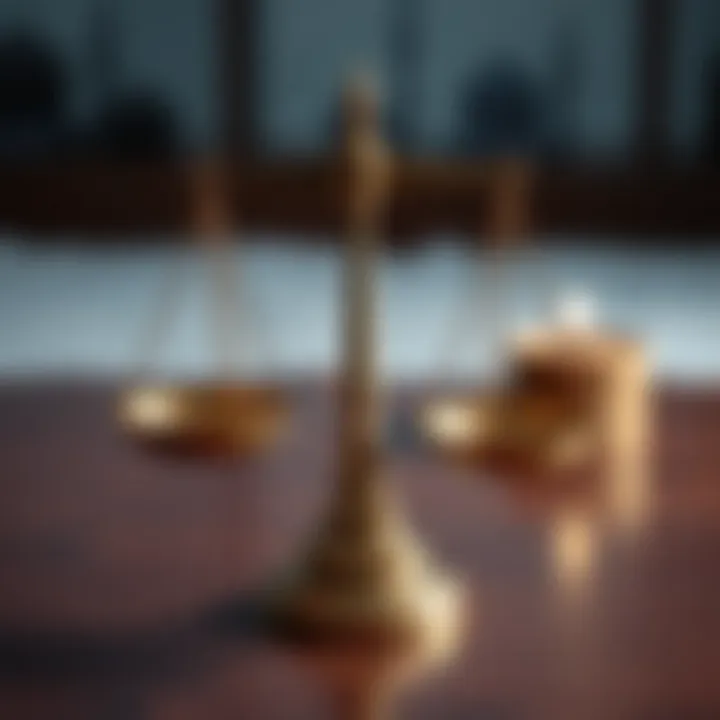 Balance Scale Representing Ethical Trading in Islam Illustration of a balanced scale symbolizing justice and ethical trade principles in Islamic finance