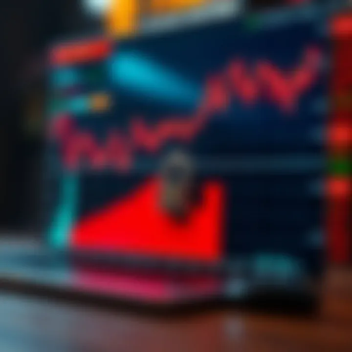 Security Considerations in Trading Platforms Graph illustrating secure connections and data protection in online trading systems