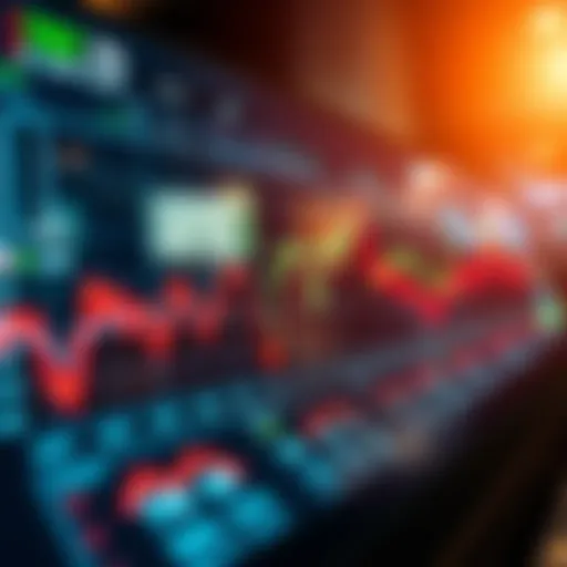 Graph depicting the fluctuating trends of the Volatility 75 Index in financial markets