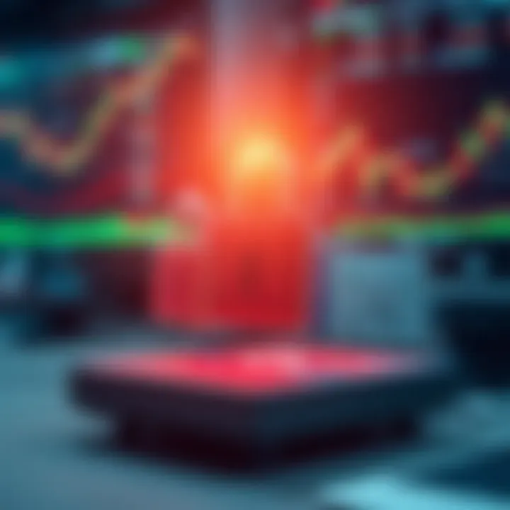 Secure Online Trading and Regulatory Compliance in Web Platforms Illustration of secure online trading with digital locks and regulatory compliance symbols