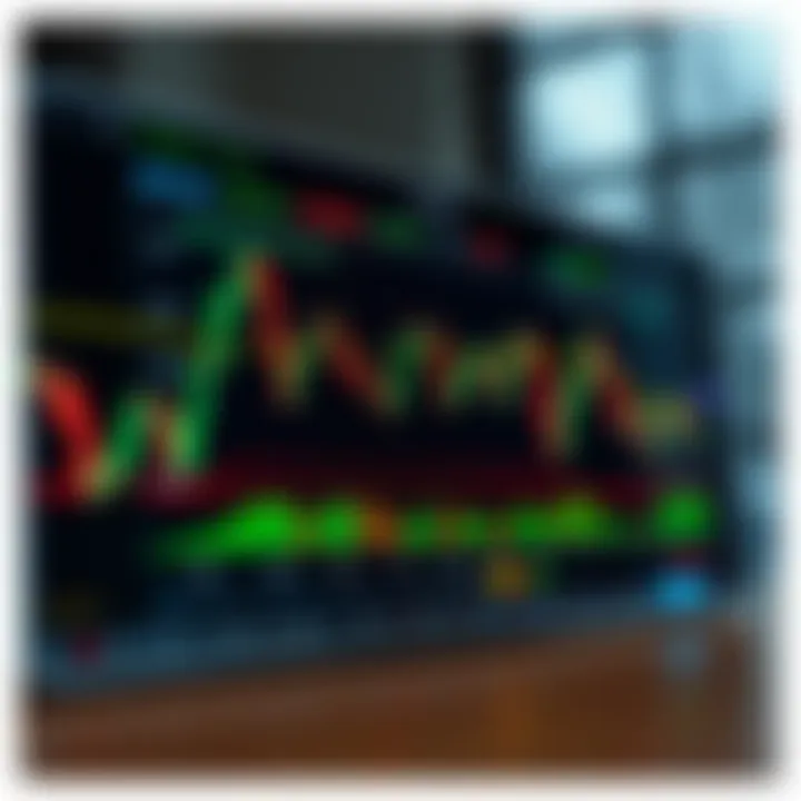 Visual representation of the XHMaster Formula Indicator interface highlighting key chart signals and data points