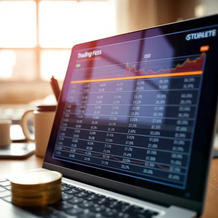Comparison of Trading Fees and Regulations for Binary Option Brokers Comparison chart showcasing trading fees and regulations among top binary option brokers