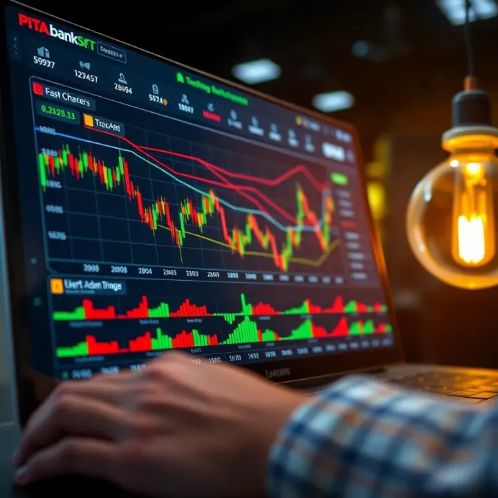 User-friendly trading platform interface with easy navigation and clear charts