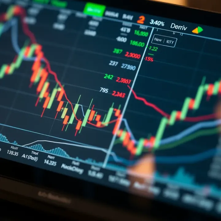 Market Analysis Tools Using TradingView and Deriv Detailed visualization of market analysis tools combining TradingView indicators and Deriv trading options