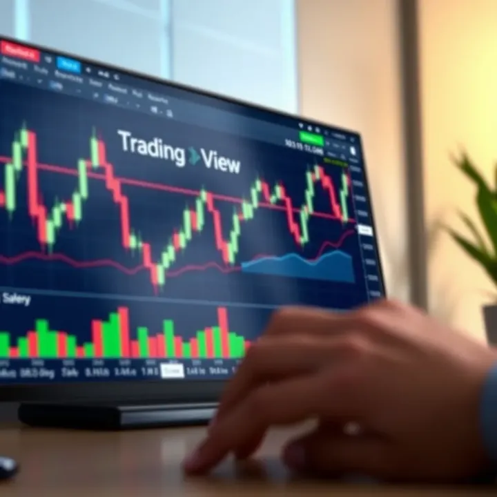 Interactive trading chart displaying candlestick patterns and technical indicators on Deriv.com platform