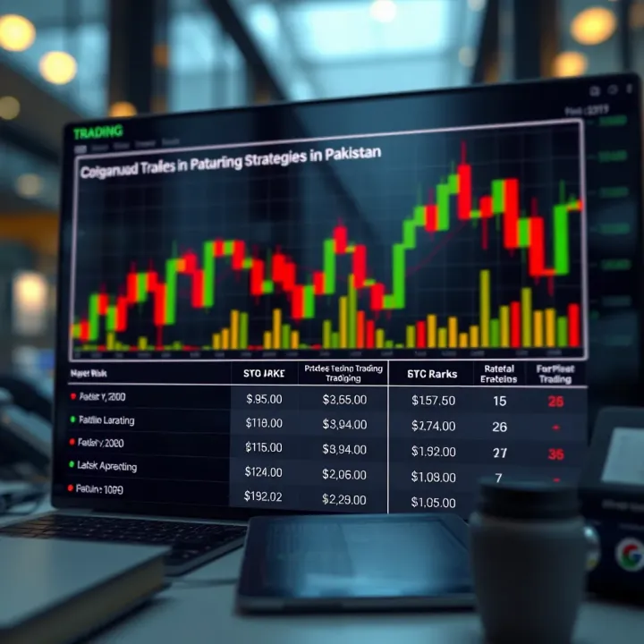 Analysis of Benefits and Risks in Copy Trading for Pakistani Investors Chart showing the comparison of returns and risks for copy trading strategies in Pakistan