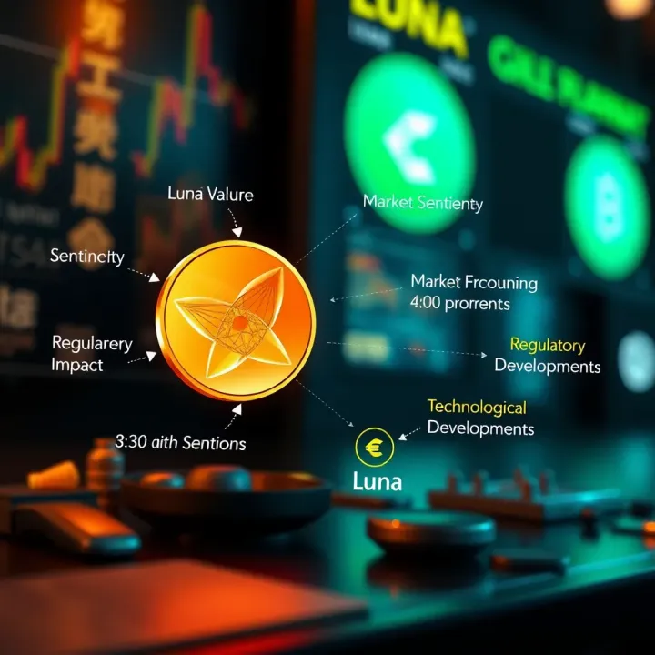 Key Factors Affecting Luna Cryptocurrency Value Illustration of factors influencing Luna's value including market sentiment, regulatory impacts, and technological developments