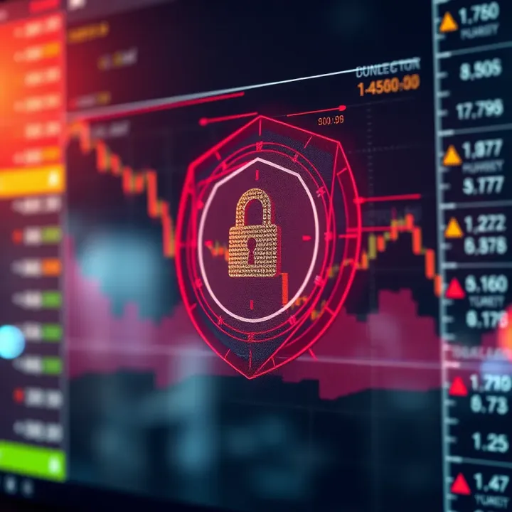 Security Measures for Online Forex Trading Accounts Visual representation of security features protecting online forex trading accounts in Pakistan