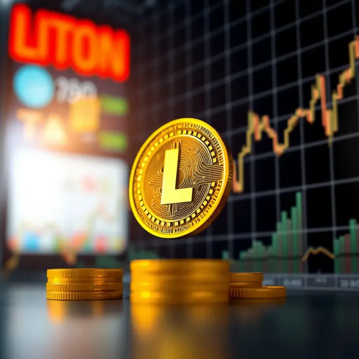 Graph illustrating future outlook and potential price movements of LINK coin in the cryptocurrency market