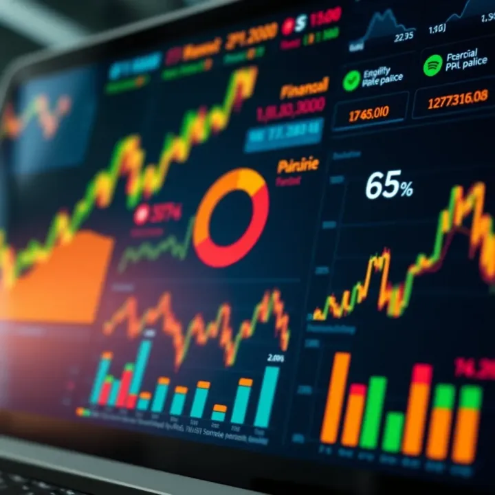 Financial Health and Market Influences Affecting PPL Shares Financial dashboard displaying key indicators like revenue, profit margins, and policy impact on petroleum sector