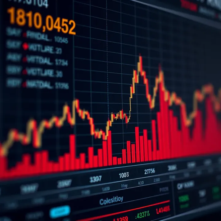 Graph depicting the historical price trend and volatility of Render Token in cryptocurrency markets