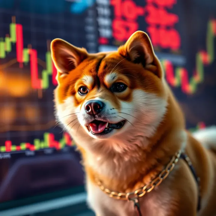 Shiba Inu Market Trends and Technical Analysis Chart analyzing market trends and technical indicators for Shiba Inu token