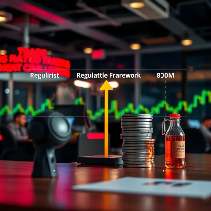Visual representation of brokerage regulations and compliance in financial markets