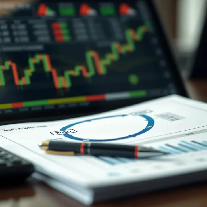 Risk Management and Strategic Planning for CFD Traders Diagram illustrating risk management and strategy components in CFD trading