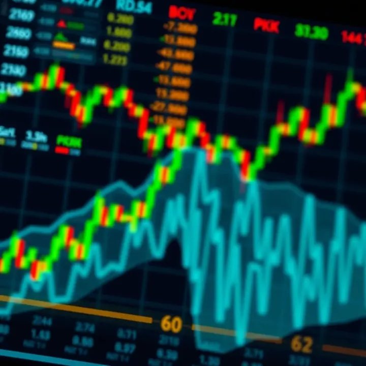 Global Market Indicators Impacting USD to PKR Exchange Rate Visual representation of global market indicators affecting currency exchange rates between the US Dollar and Pakistani Rupee