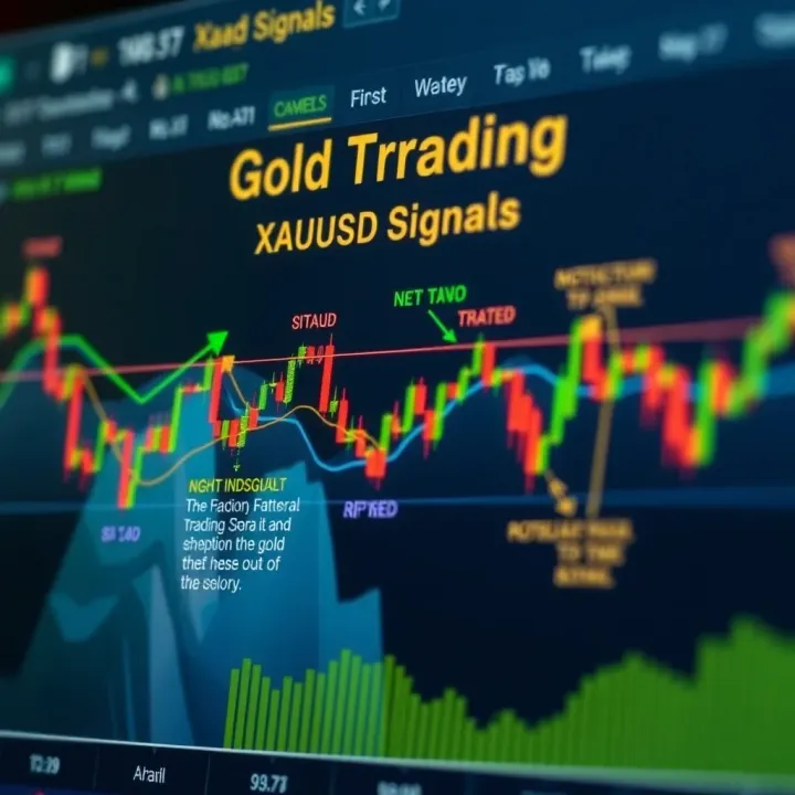 Types of XAUUSD Signals and Strategic Use in Trading Diagram illustrating different types of XAUUSD trading signals and their application in market strategy